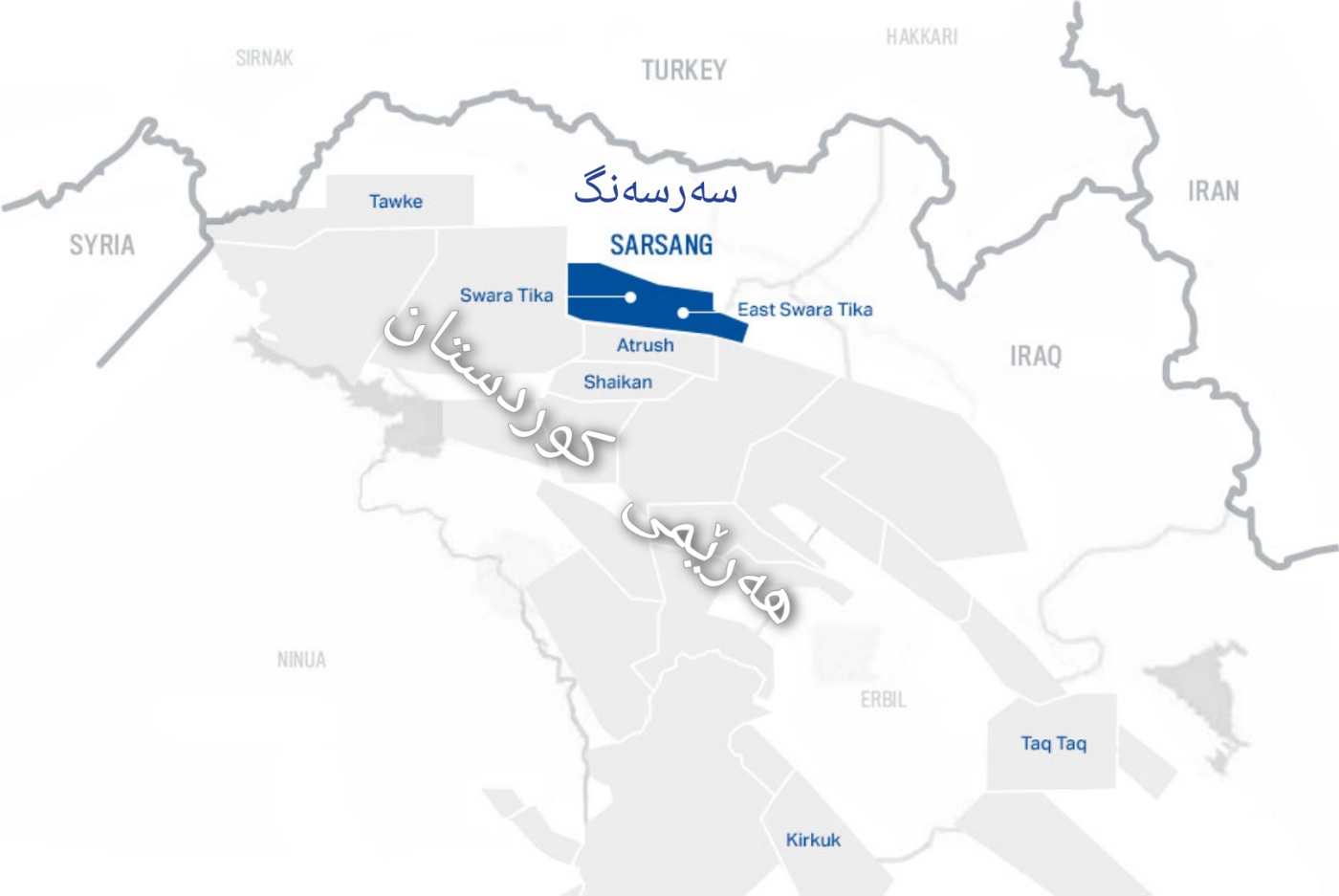 چالاکی کۆمپانیای HKN ی نەوتی لە هەرێم بۆ ساڵی ٢٠٢٠